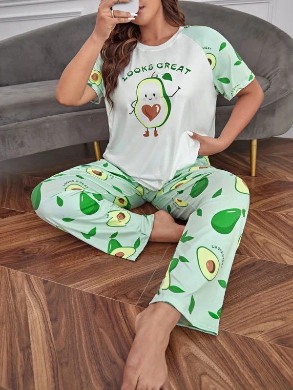 mint green pajama