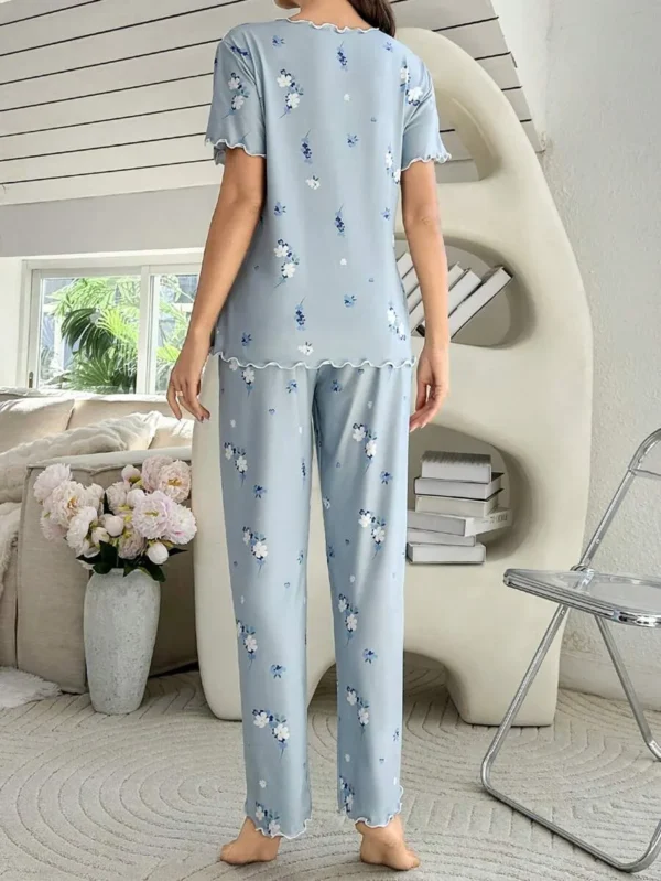 baby blue flw pajama - L From 55kg to 60kg