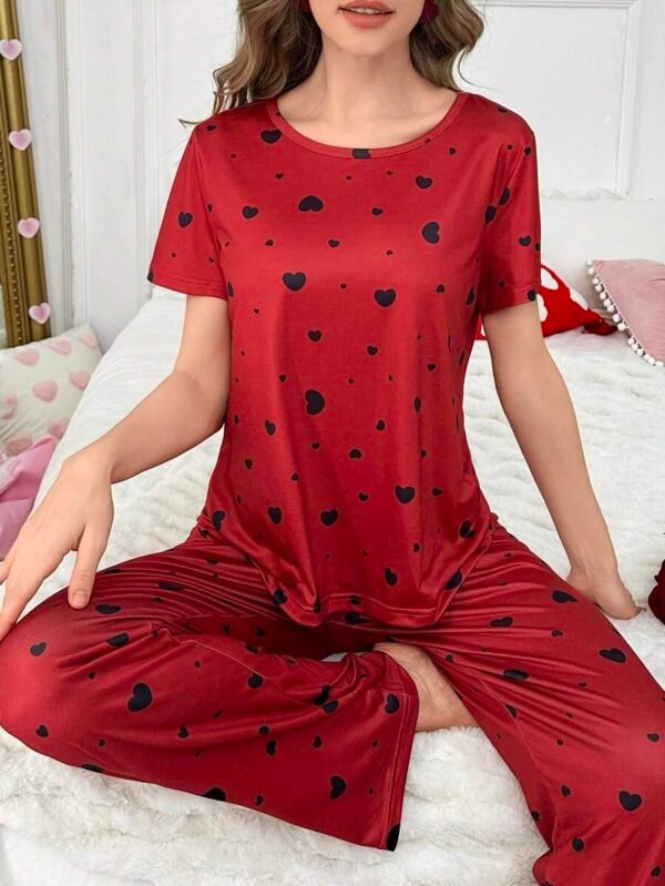 maroon pajama - XL From 65 kg to 75kg