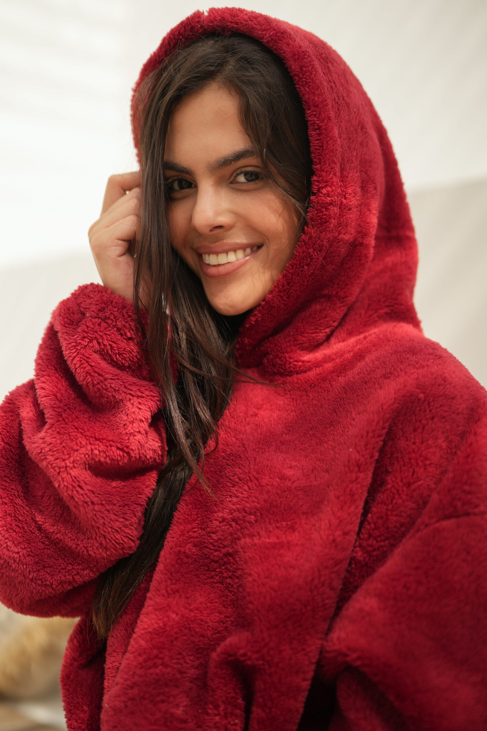 Oversize Fleece Blanket Hoodie
