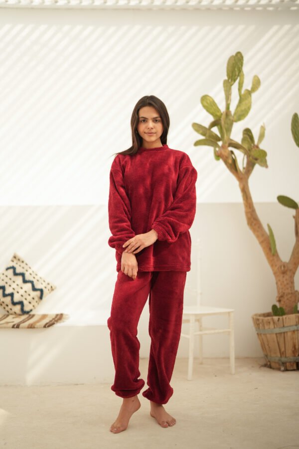 Cozy Cloud Set - maroon, 2XL From 80kg to 95kg